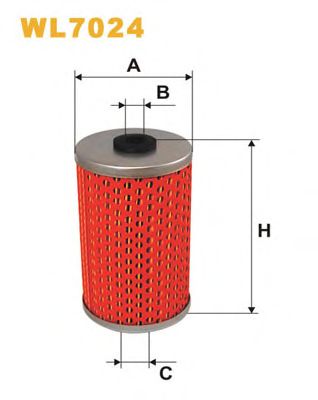 WIX FILTERS wl7024 -  Фильтр масляный двигателя